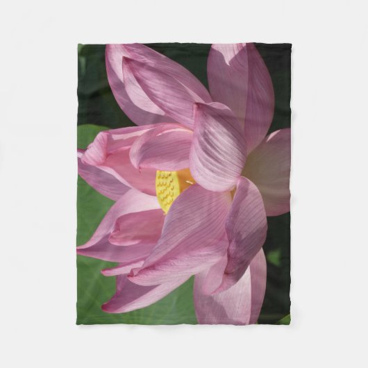 Couverture Polaire Pink Lotus Flower IV (Devant)