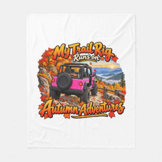 Couverture Polaire Pink_Mon Trail Rig