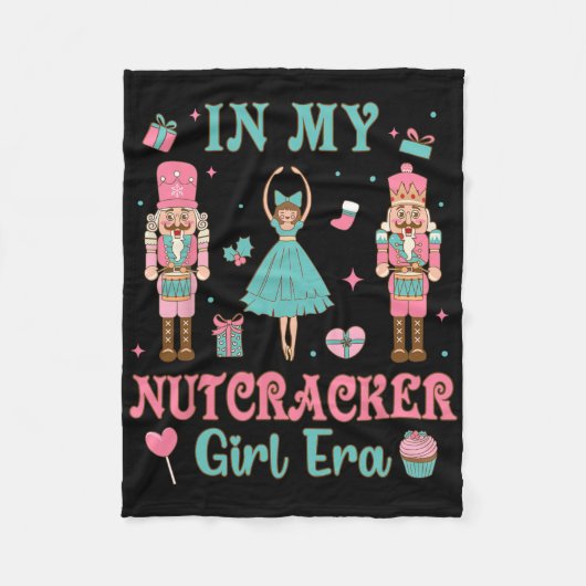 Couverture Polaire Pink Nutcracker Squad In Nutcracker Girl Era Chris (Devant)