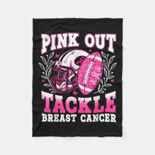 Couverture Polaire Pink Out Tacker Sensibilisation au cancer du sein