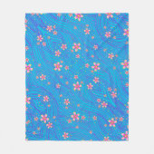 Couverture Polaire pink purple and blue (Devant)