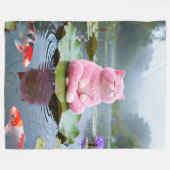 Couverture Polaire Pink Serenity 001 (Devant (Horizontal))
