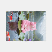Couverture Polaire Pink Serenity 001 (Devant (Horizontal))