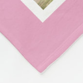 Couverture Polaire Pink violet Recherché choisi Collage adopté aimé (Coin)