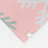 Couverture Polaire Pinkie Snowflake (Coin)