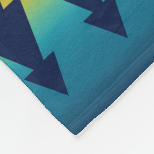 Couverture Polaire Pins du sud-ouest (Coin)