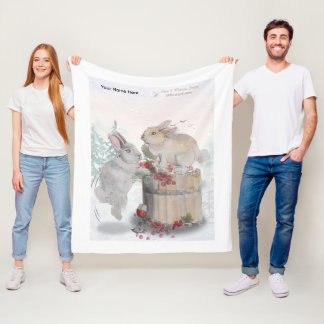 Couverture Polaire "Pipa & Marlow" Boganhues print