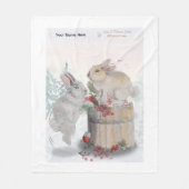 Couverture Polaire "Pipa & Marlow" Boganhues print (Devant)