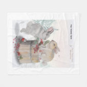 Couverture Polaire "Pipa & Marlow" Boganhues print (Devant (Horizontal))