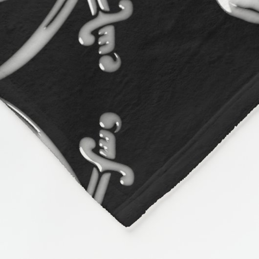 Couverture Polaire Pirate Skull and Sword Crossbones (TLAPD) (Coin)