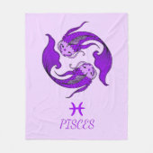 Couverture Polaire Pisces Fleece Blanche (Devant)