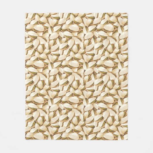 Couverture Polaire Pistaches (Devant)