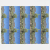 Couverture Polaire Piste Apache pittoresque (Devant (Horizontal))