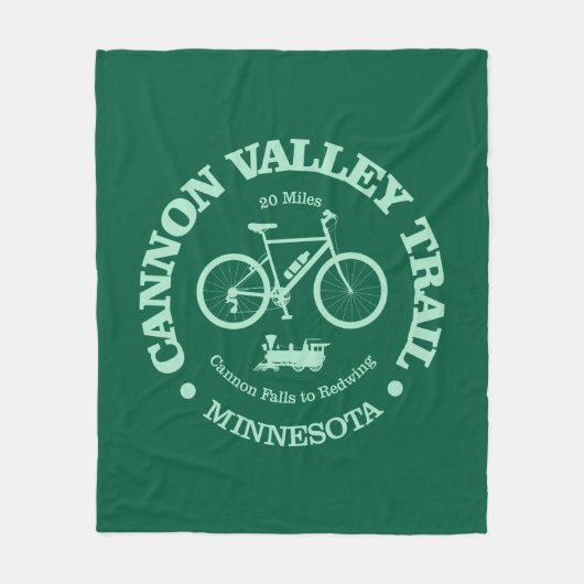 Couverture Polaire Piste de la vallée de Cannon (cyclisme) (Devant)