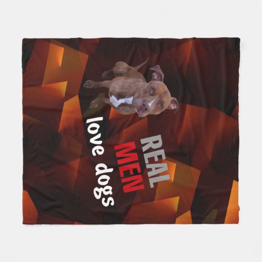 Couverture Polaire Pitbull (Devant (Horizontal))