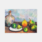 Couverture Polaire Pitcher et Fruit, Paul Cezanne (Devant (Horizontal))