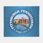 Couverture Polaire Pittsburgh (villes) (Devant (Horizontal))