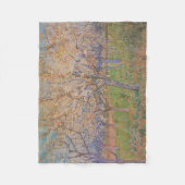 Couverture Polaire PixDezines van gogh/fleur de pêche/st. remy (Devant)