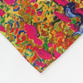 Couverture Polaire PixDezines van gogh/iris pourpres/st. remy (Coin)