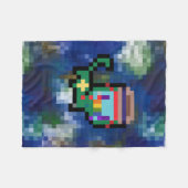 Couverture Polaire pixel cat (Devant (Horizontal))