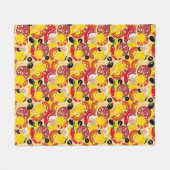 Couverture Polaire Pizza (Devant (Horizontal))