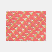 Couverture Polaire Pizza de la tranche O (Devant (Horizontal))