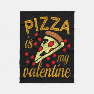 Couverture Polaire Pizza Est Ma Saint-Valentin T Shirt Drôle De La Sa