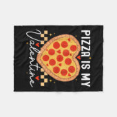 Couverture Polaire Pizza Est Ma Valentine Funny Valentines Day Boys G (Devant (Horizontal))