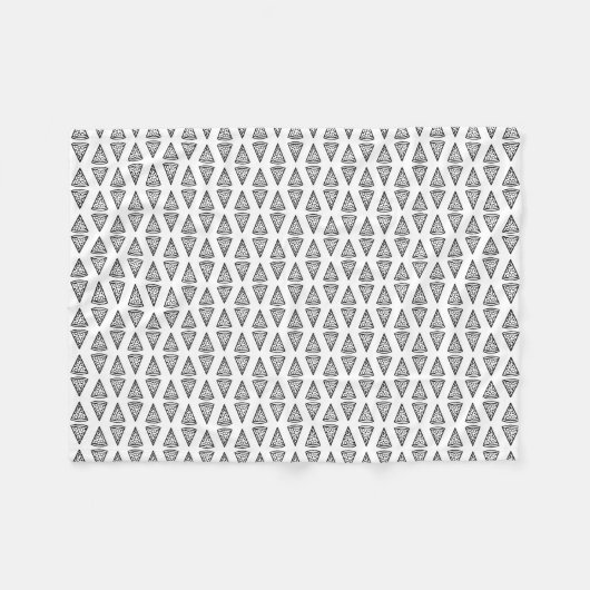 Couverture Polaire Pizza Pattern Blanket (Devant (Horizontal))