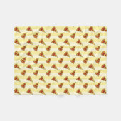 Couverture Polaire Pizzas (Devant (Horizontal))