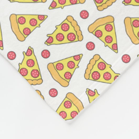 Couverture Polaire Pizzas (Coin)