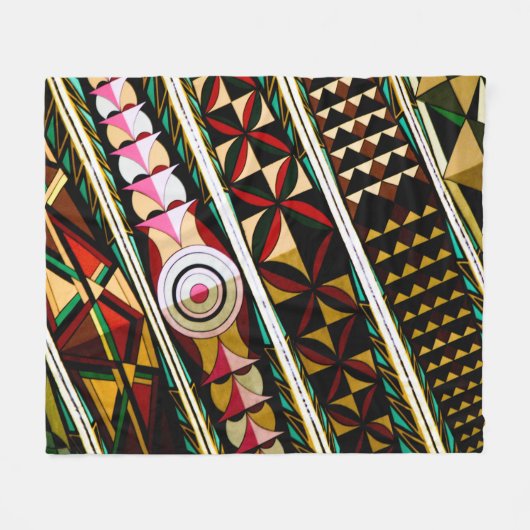 Couverture Polaire Plafond espagnol coloré (Devant (Horizontal))