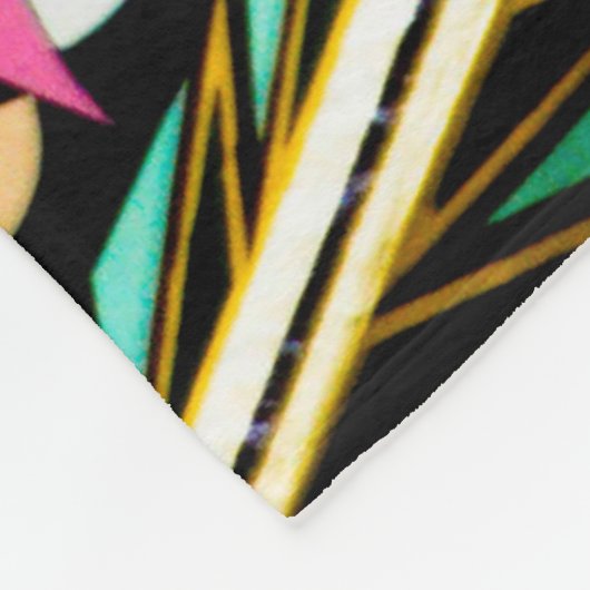 Couverture Polaire Plafond espagnol coloré (Coin)