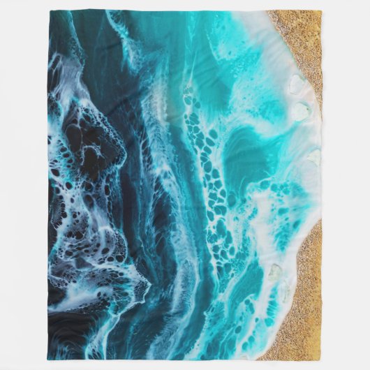 Couverture Polaire Plage (Devant)