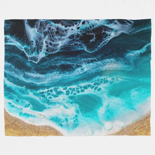 Couverture Polaire Plage (Devant (Horizontal))