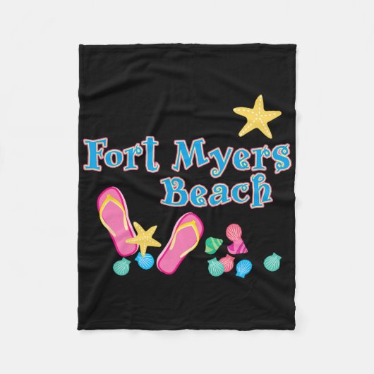 Couverture Polaire Plage de Fort Myers Floride (Devant)