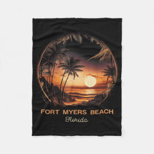 Couverture Polaire Plage de Fort Myers Floride