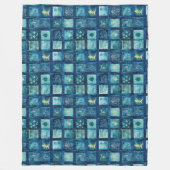 Couverture Polaire Plage de la mer bleue (Devant)