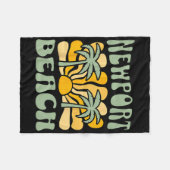Couverture Polaire Plage de Newport (Devant (Horizontal))