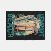 Couverture Polaire Plage de Newport _2 (Devant (Horizontal))