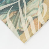 Couverture Polaire plage d'été poulpe vintage antique voile (Coin)