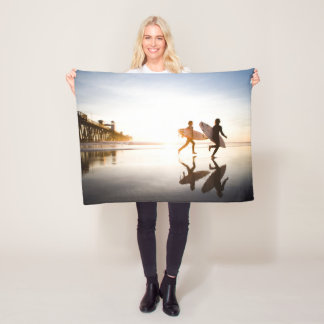 Couverture Polaire Plage d'Oceanside