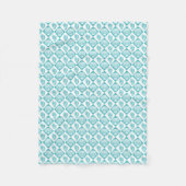 Couverture Polaire Plage marine Diamond Seashell Blue Seashell (Devant)