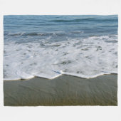 Couverture Polaire Plage/Sable/Vagues (Devant (Horizontal))