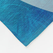 Couverture Polaire Plage tropicale moderne Palm Trees Sunset Vacances (Coin)