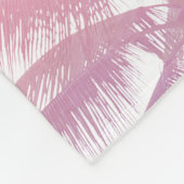Couverture Polaire Plage Vintage Sunset Palm Trees (Coin)