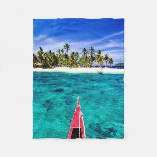 Couverture Polaire Plages tropicales | El Nido, Philippines, Palawan (Devant)