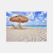Couverture Polaire Plages tropicales | Plage de sable d'Aruba (Devant (Horizontal))