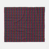 Couverture Polaire Plaid, beau plaid, plaid multicolore, tartan (Devant (Horizontal))