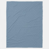 Couverture Polaire Plaid bleu (Devant)